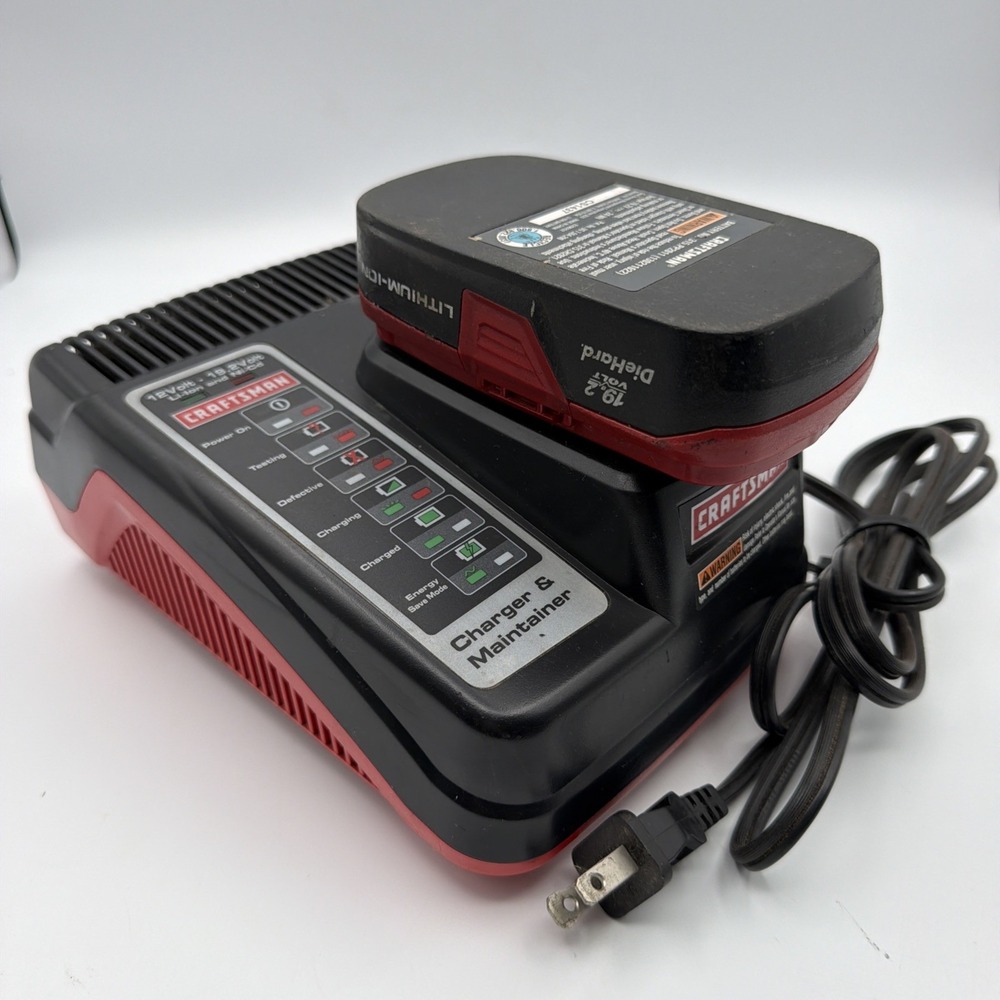 OEM Craftsman 19.2v Li-Ion/Ni-Cd Charger 315.CH2030 Diehard Battery 315.PP2011